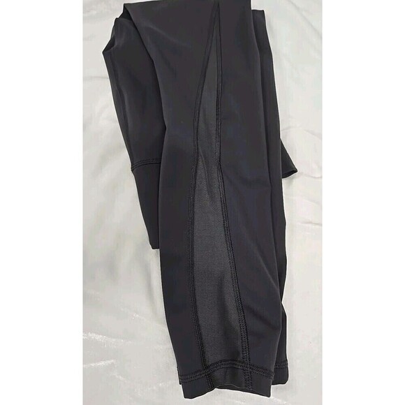 Lululemon Train Times High Rise Tight 7/8 Pant 24" Dark Gray MESH Women’s Size 6 - Picture 8 of 9